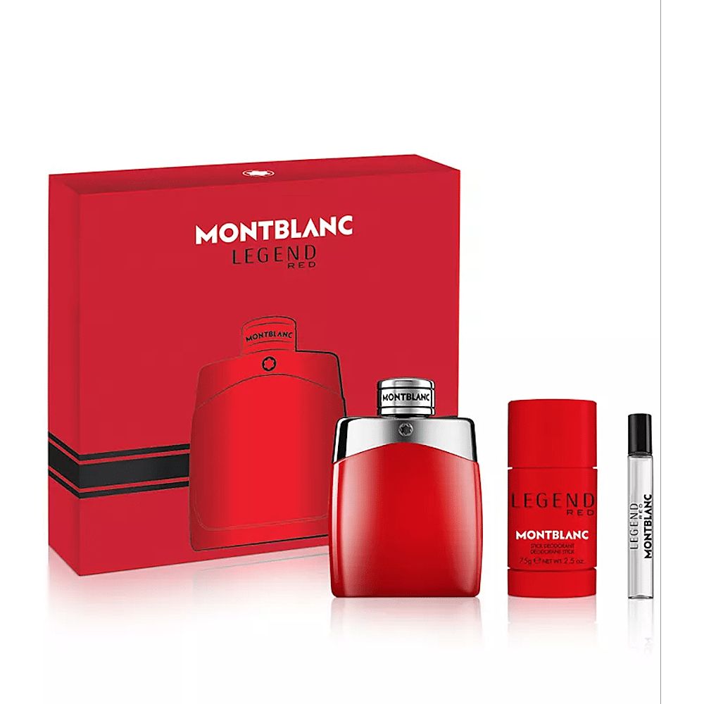 MONT BLANC LEGEND RED KOFFER 100ML + DEO